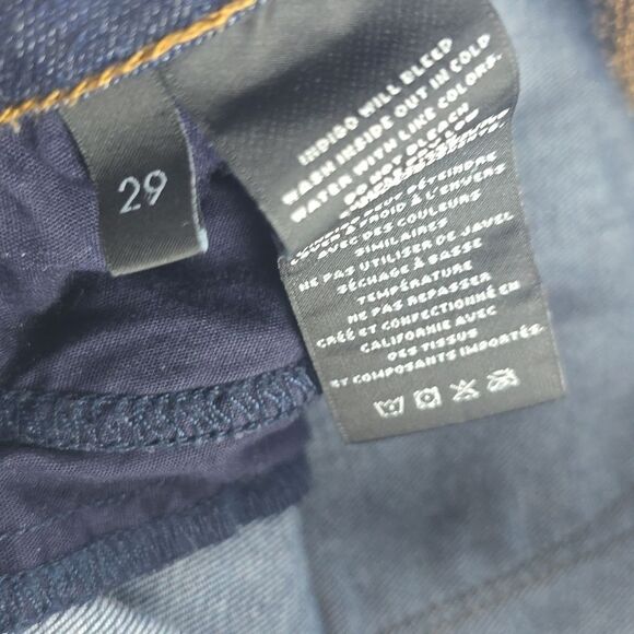 J Brand -62‎ Skinny Leg Jeans Jeggings in After Dark Wash Women's size 29 - Picture 5 of 9
